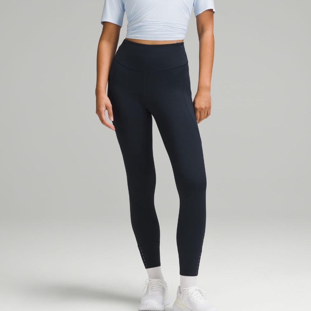 Lululemon Fast and Free High-Rise Tight 25’’ Pockets NAVY
